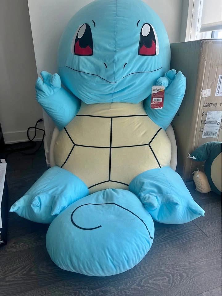 Giant Pokemon Squirtle Plush