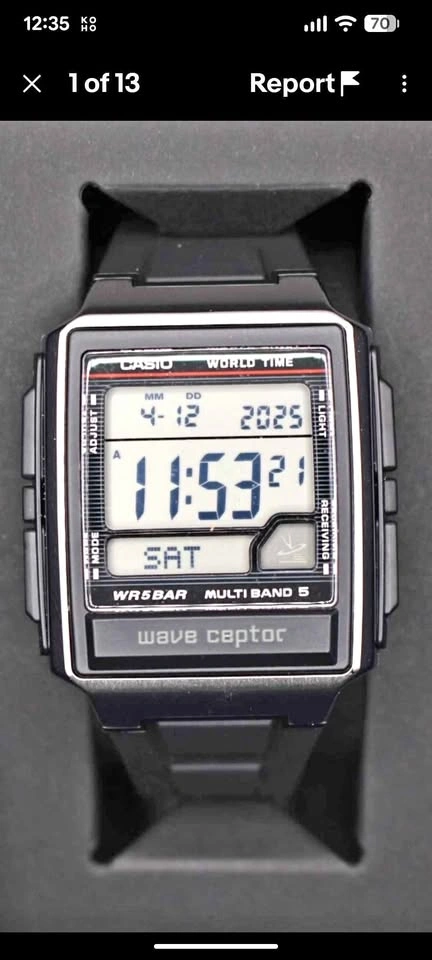BNIB Casio Ceptor Digital Watch Black