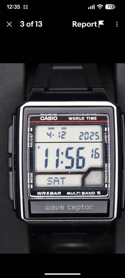 BNIB Casio Ceptor Digital Watch Black - photo 2