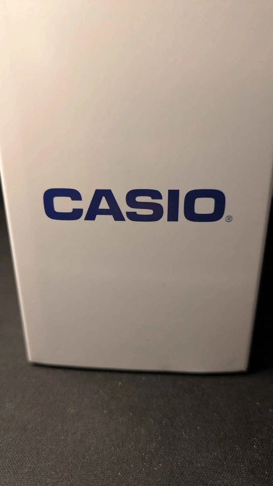 BNIB Casio Men's Core CA53W-1 Black Plastic Quartz Watch - photo 3