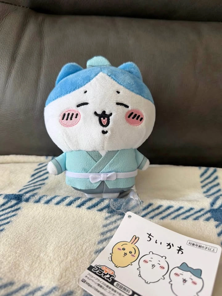 Small Chiikawa plushie