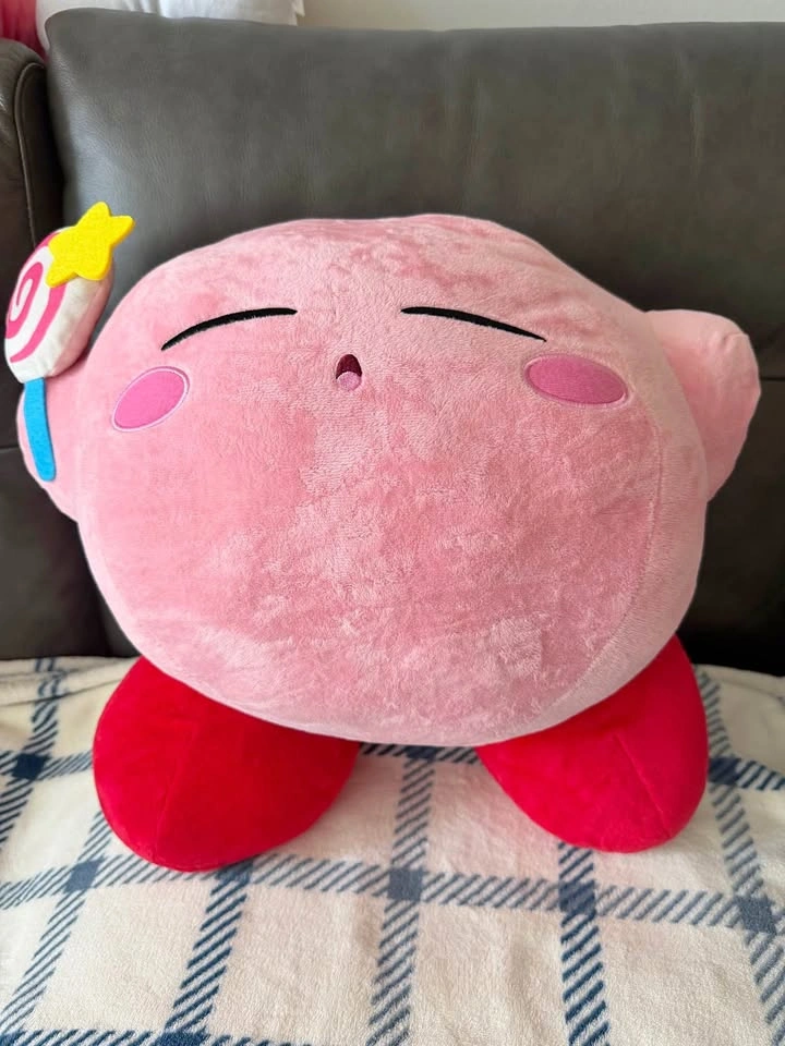 Large Kirby plushie