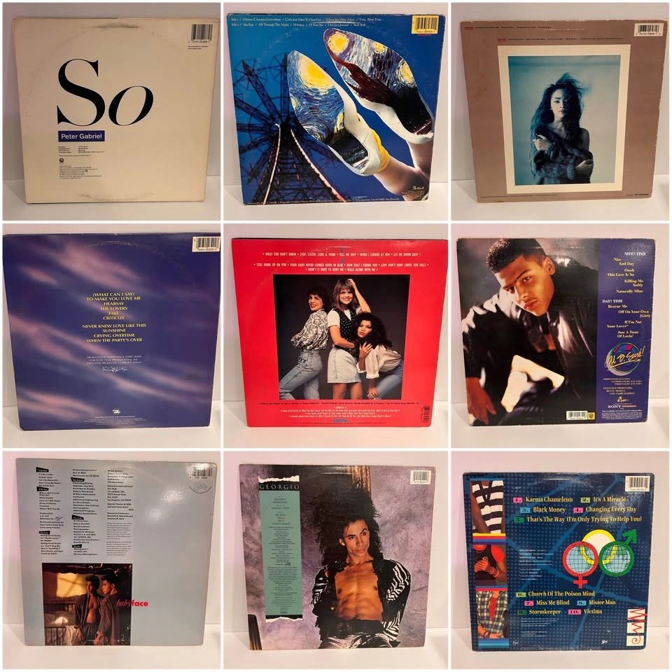 80s Pop & R&B Vinyl Lot – 9 Classic Albums - photo 2