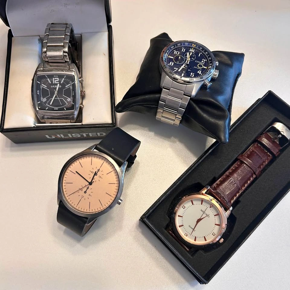 Men’s Watch Lot - Citizen Eco Drive, Aldo, Unlisted