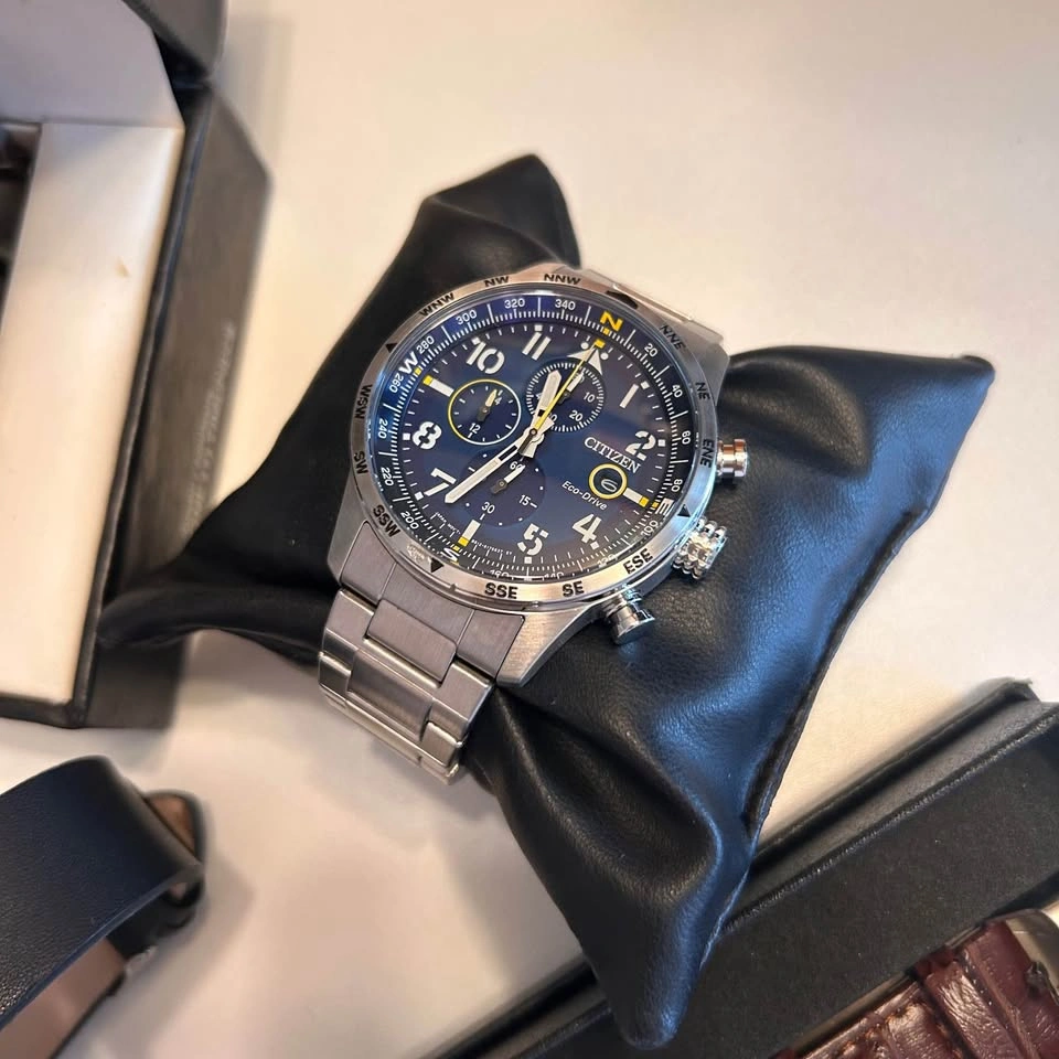Men’s Watch Lot - Citizen Eco Drive, Aldo, Unlisted - photo 4