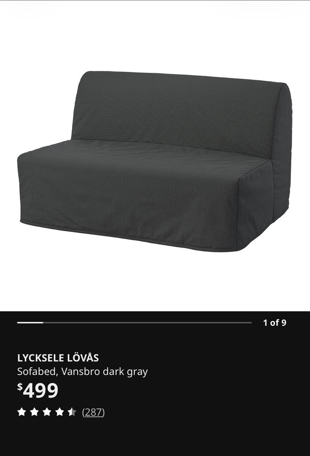 Ikea Sofabed with cover