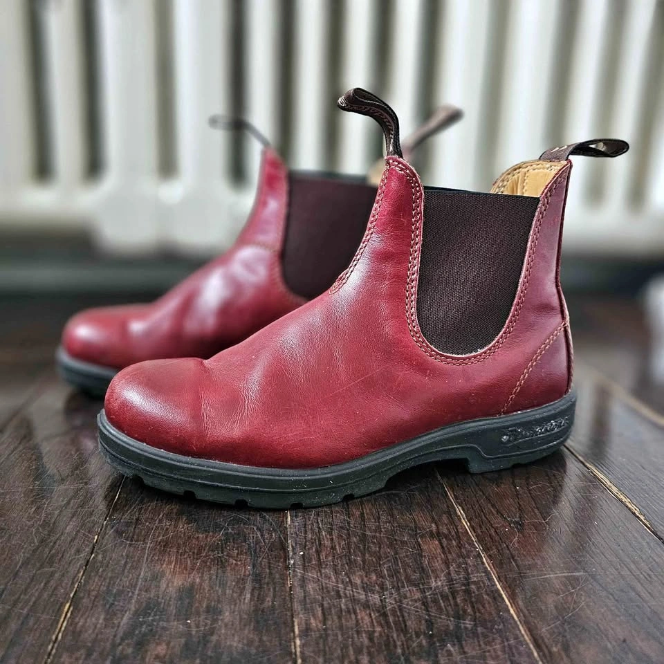 Blundstone #1440 Redwood Leather Chelsea Boots Size 5