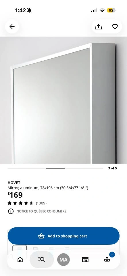 IKEA HOVET Mirror - photo 3