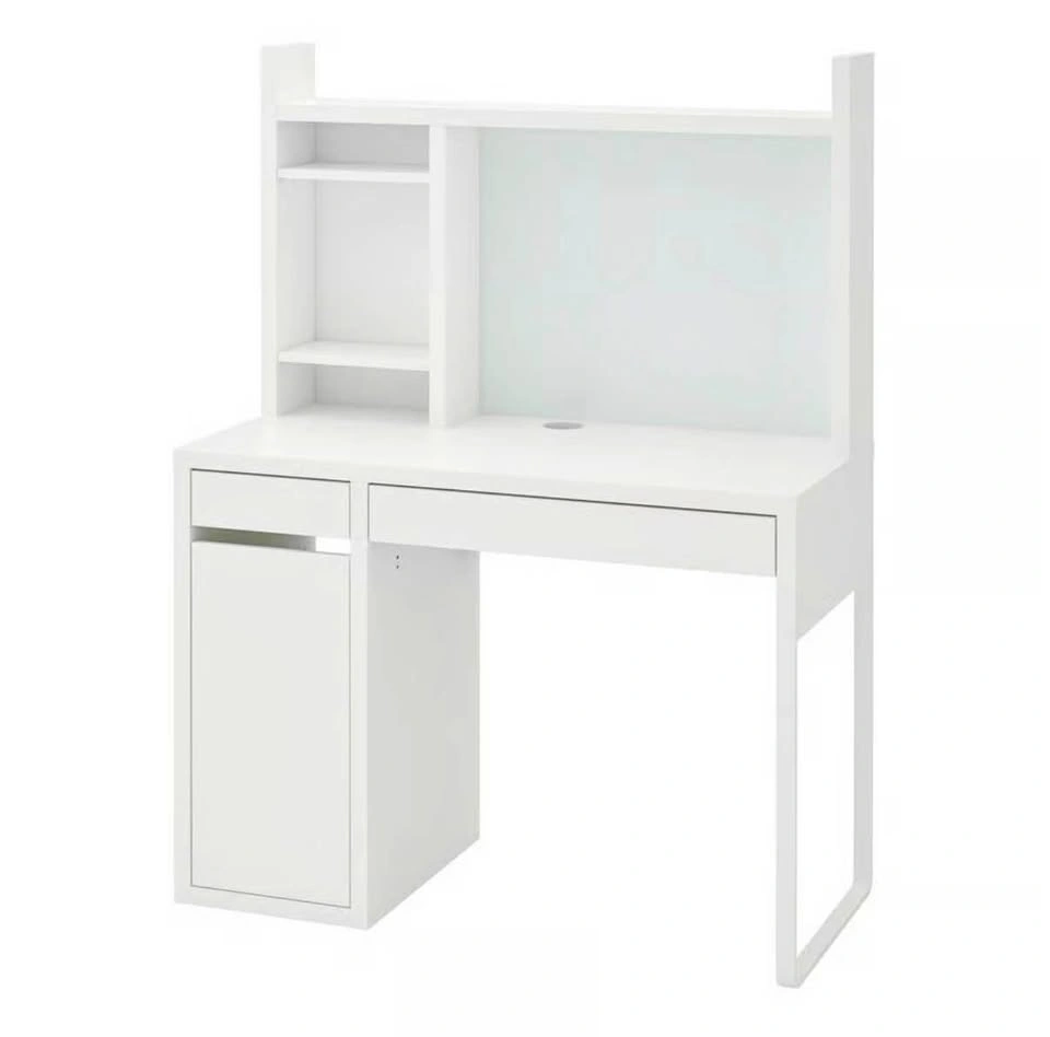 IKEA MICKE Desk with High Add-on Unit
