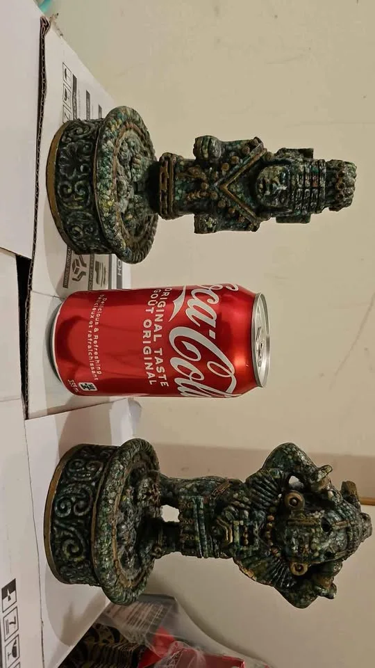 Vintage Aztec Mayan Statues image indicator(4)