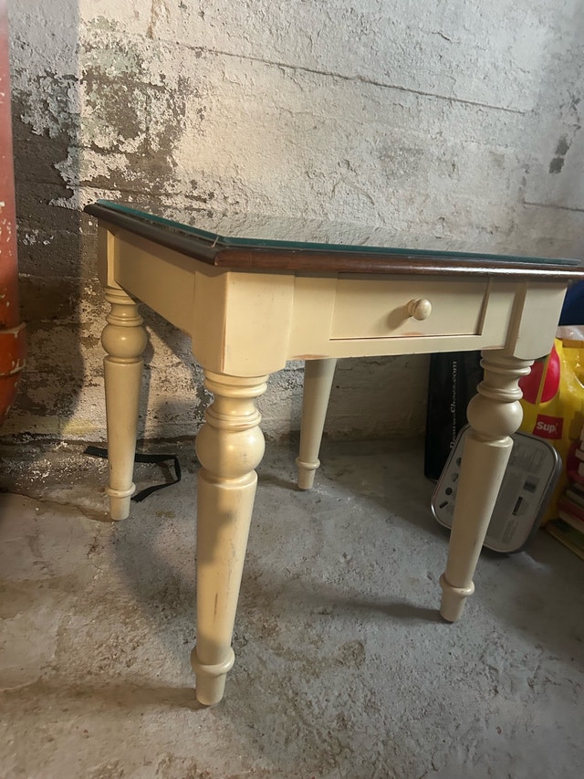 Vintage Painted Side Table