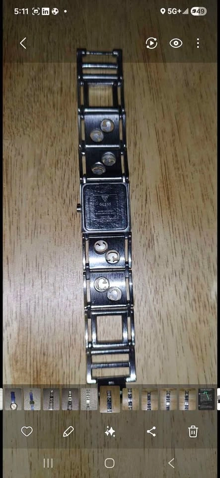 Original GUESS Women’s Watch – Silver Tone – Used – Authentic - photo 4