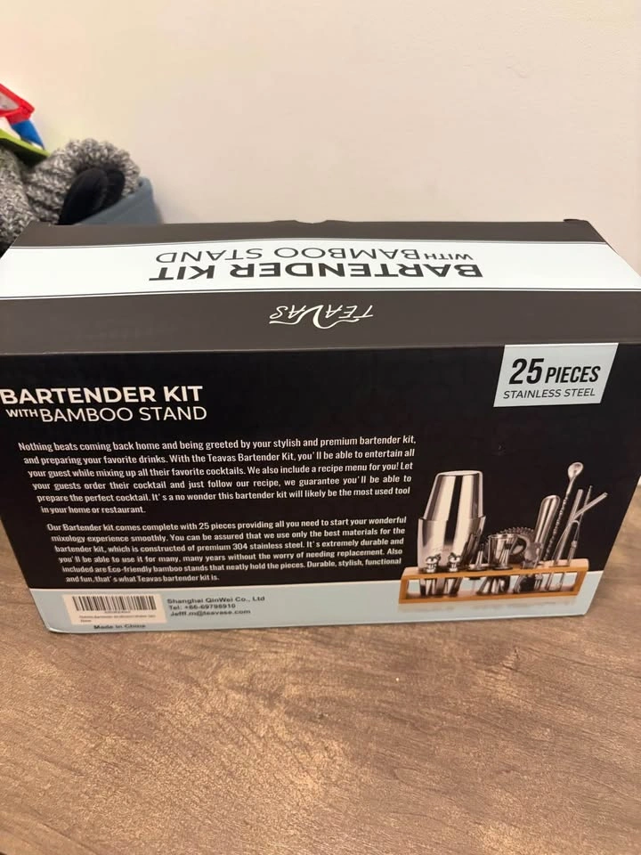 Bartender Kit. Brand new. 25 pieces. - photo 3