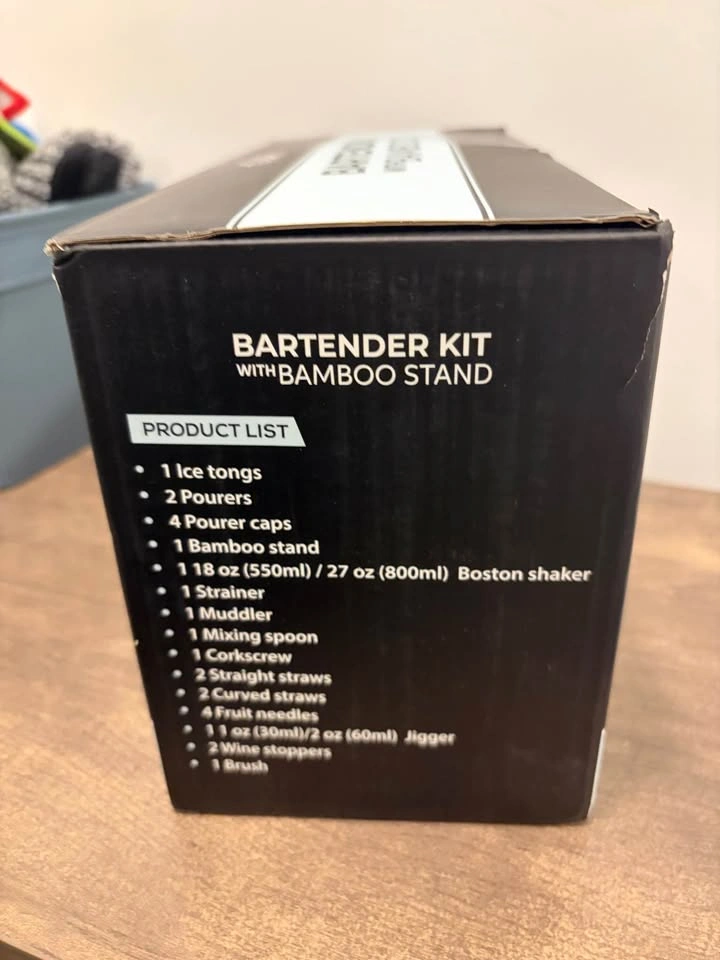 Bartender Kit. Brand new. 25 pieces. - photo 4