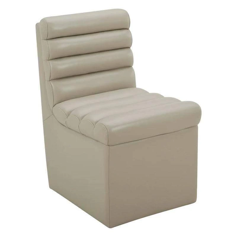 Aiden & Ivy top-grain leather dining chairs (4)- Brand new in bo - photo 2