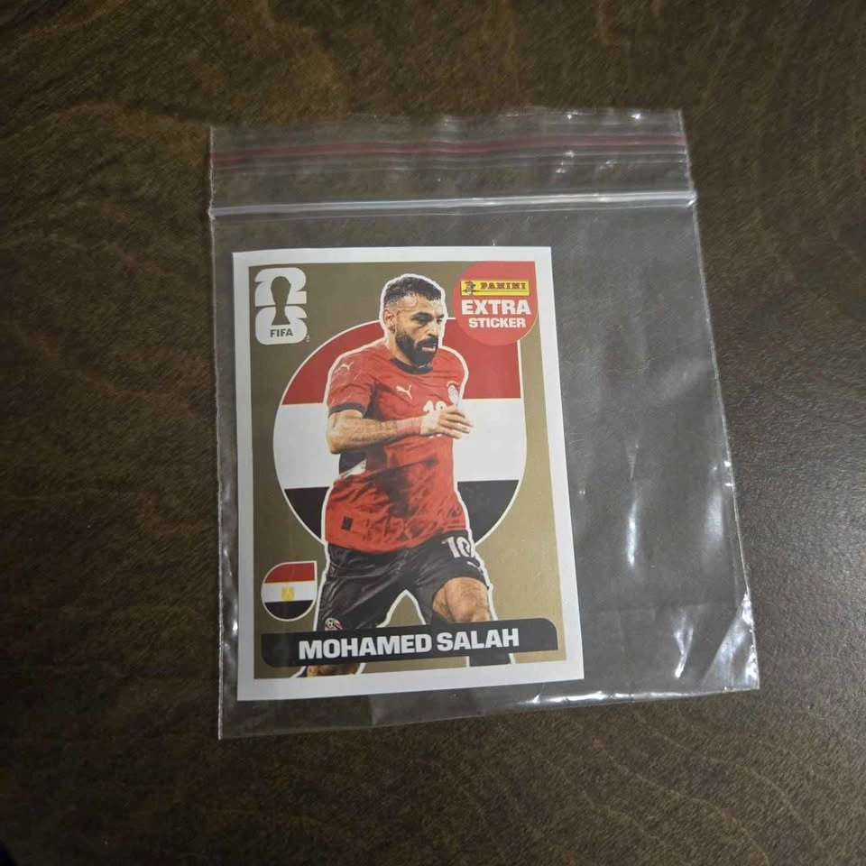 Mohamed Salah Panini Gold extra Sticker - photo 2