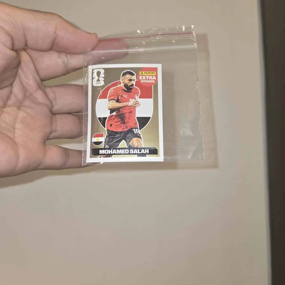 Mohamed Salah Panini Gold extra Sticker - photo 3