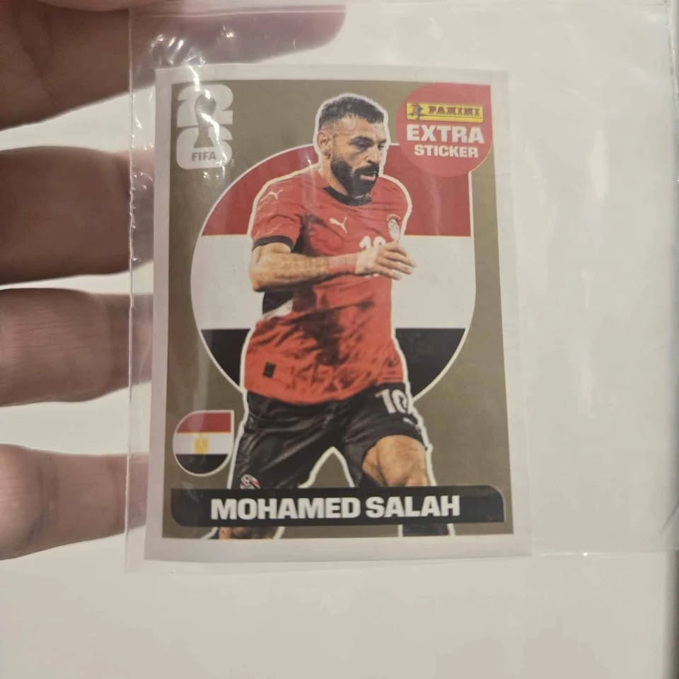 Mohamed Salah Panini Gold extra Sticker - photo 4