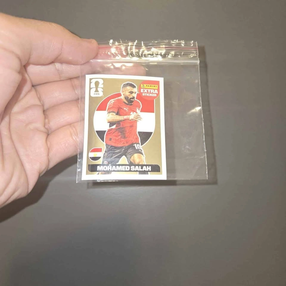 Mohamed Salah Panini Gold extra Sticker - photo 5