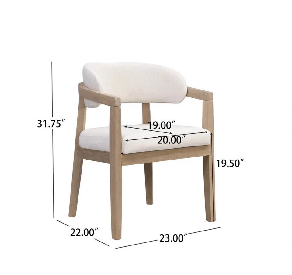 Brand New Solid Wood Armchairs / Dining Chairs – Set of 4 - photo 3