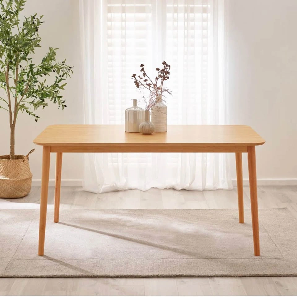 Mid Century Modern Solid Wood Dining Table - Seats 4-6 - photo 3