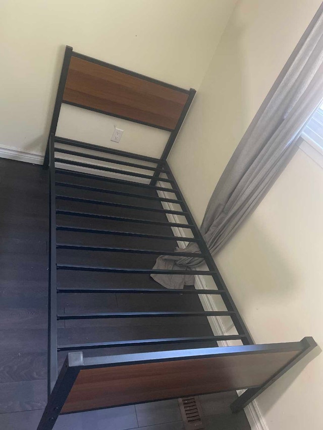 Twin Bed Frame and Mattress - photo 4