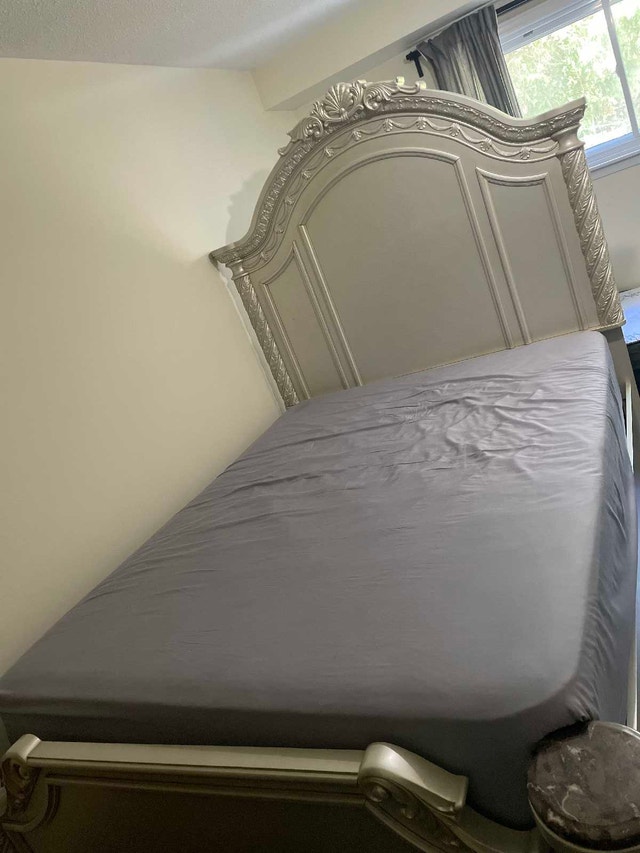Queen Bed and Alora Pillow Top Mattress - photo 2
