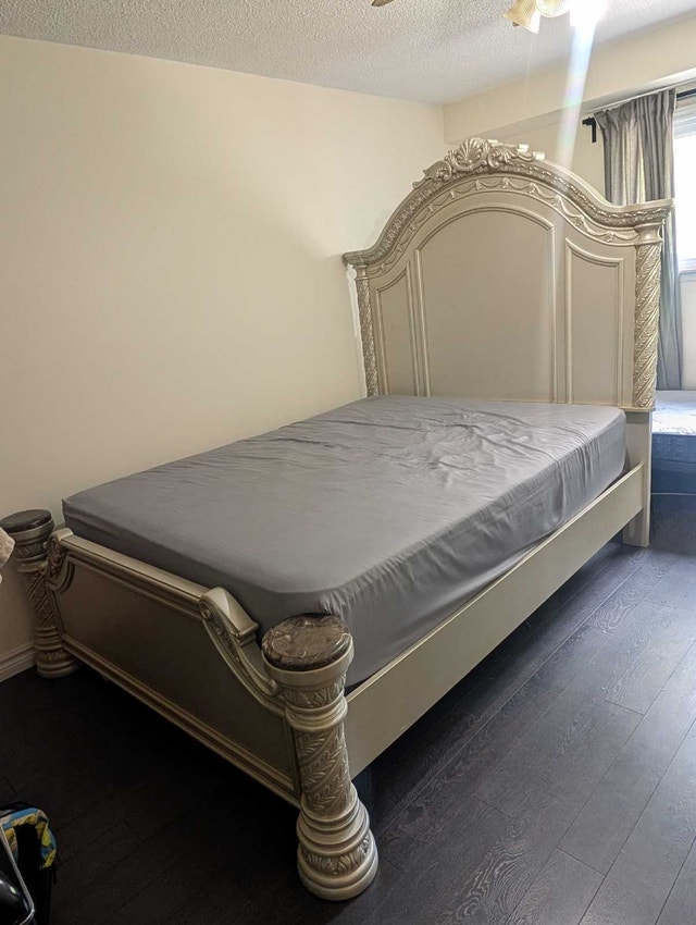 Queen Bed and Alora Pillow Top Mattress - photo 4