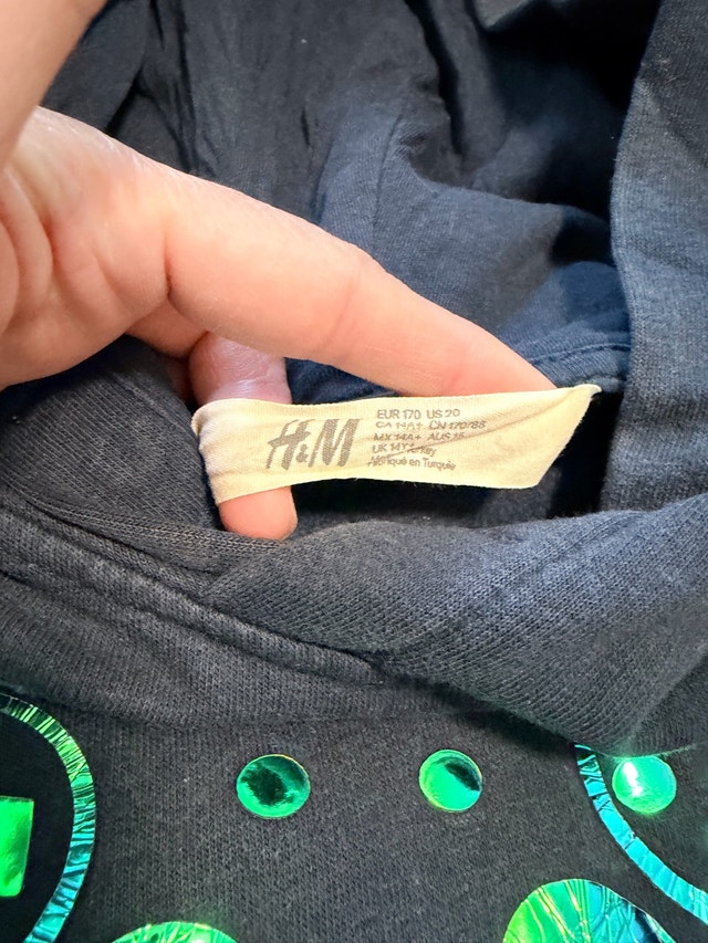 H&M kids hoodie 14+ - photo 3