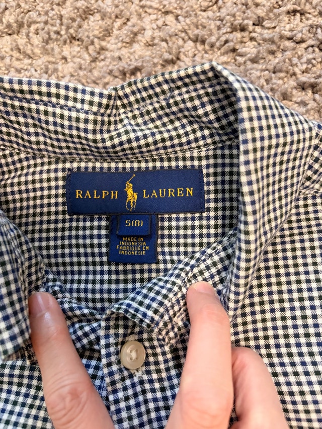 Ralph Lauren boys long sleeve shirts S - photo 3