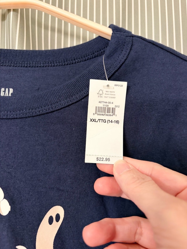 NWT : GAP kids tee XXL 14-16 - photo 2