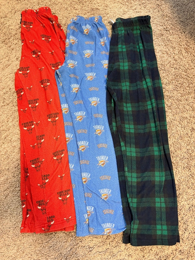 Kids 3 pcs of pajama pants Size L