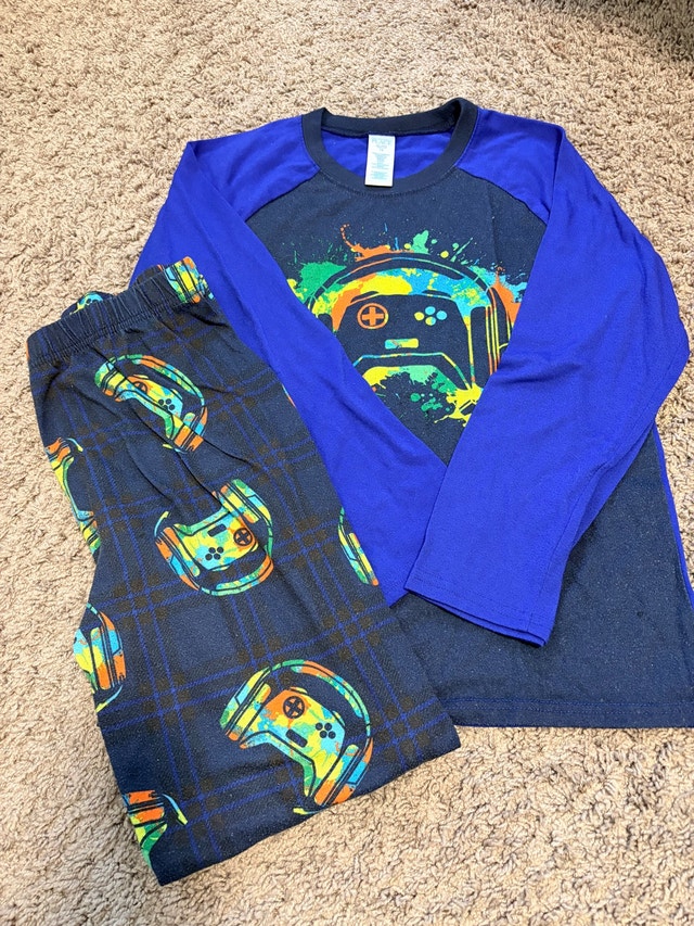 kids pajamas set XL 14