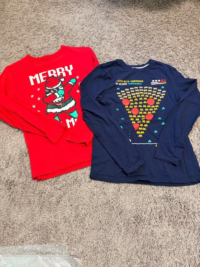 Kids 2pcs Long-Sleeve Tee XL 14