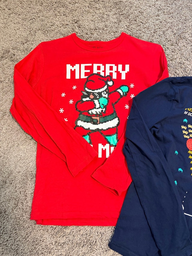 Kids 2pcs Long-Sleeve Tee XL 14 - photo 2
