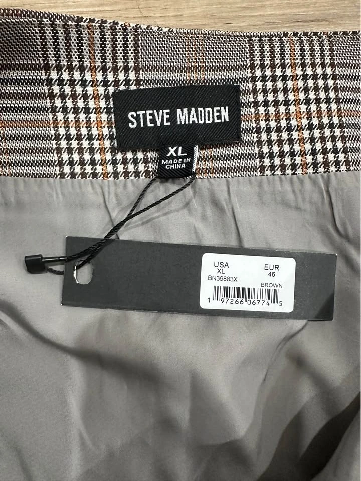 Steve Madden Plaid Mini Skirt XL - photo 3