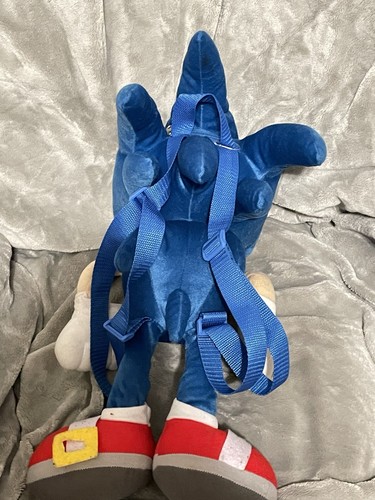 Sonic the Hedgehog Blue Plush Backpack Toy - photo 2