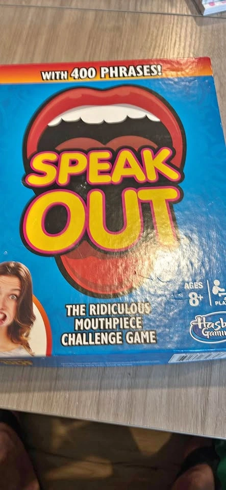 Speak out game