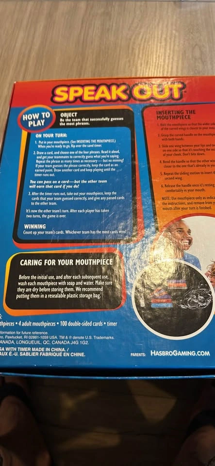Speak out game - photo 2