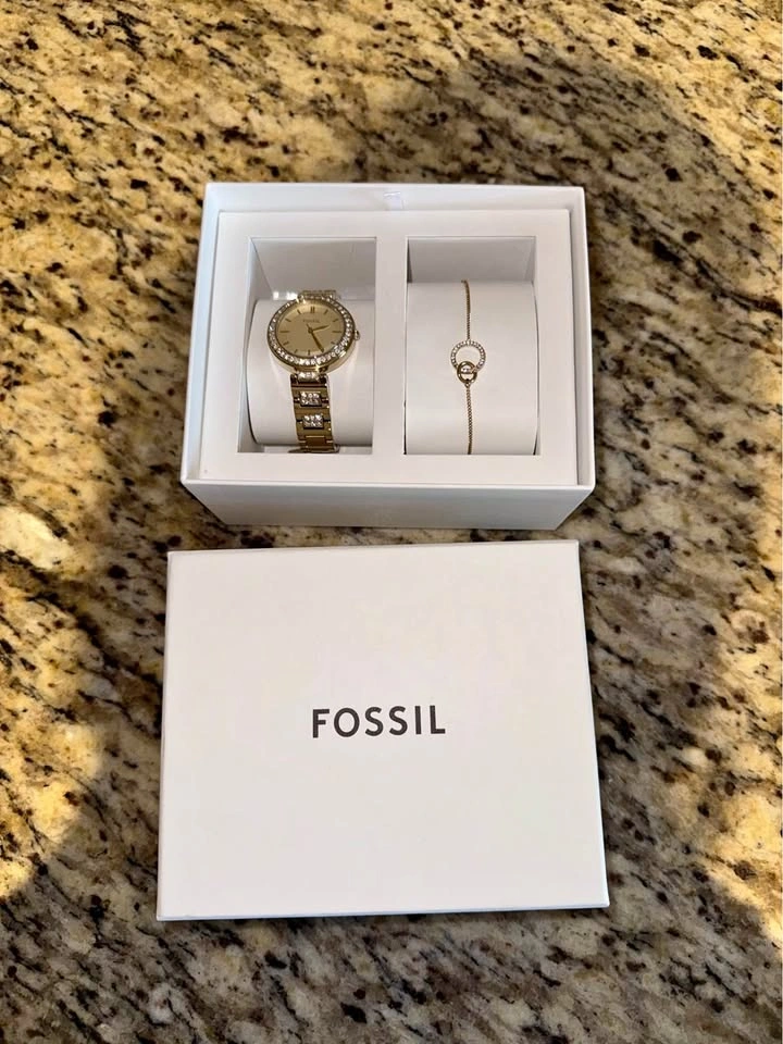Fossil BQ3903SET Watch and Bracelet Set - photo 2