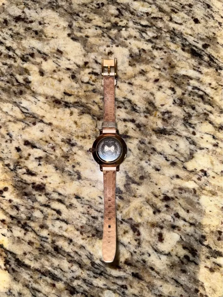 Ted Baker Pink Rose Gold Bow Watch - photo 5