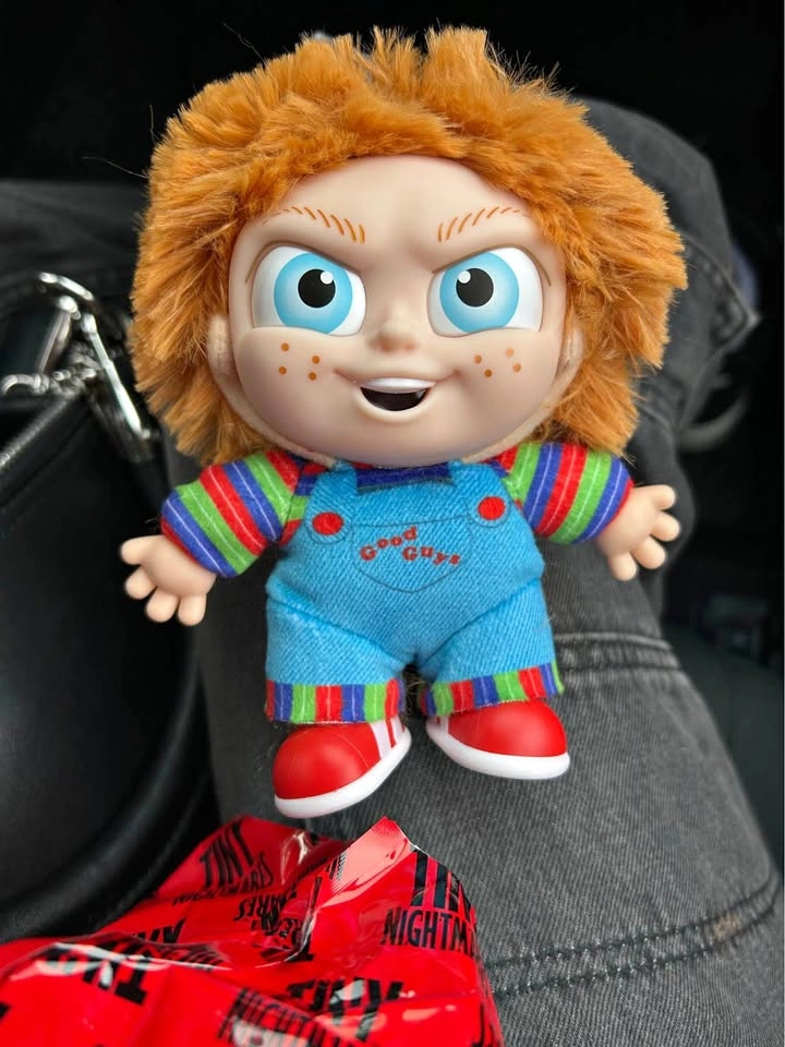 Tiny Nightmares Fright Face Chucky Vinyl Plush