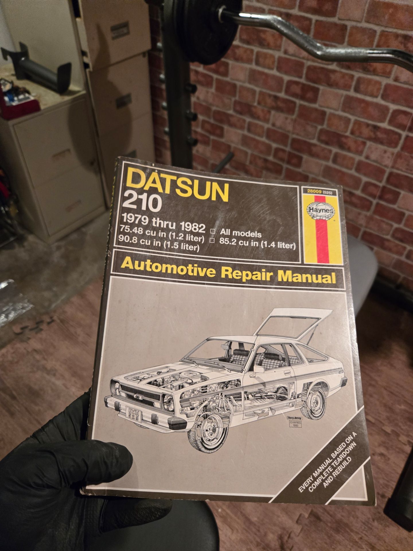 Vintage Haynes Datsun 210 Repair Manual 1979–1982