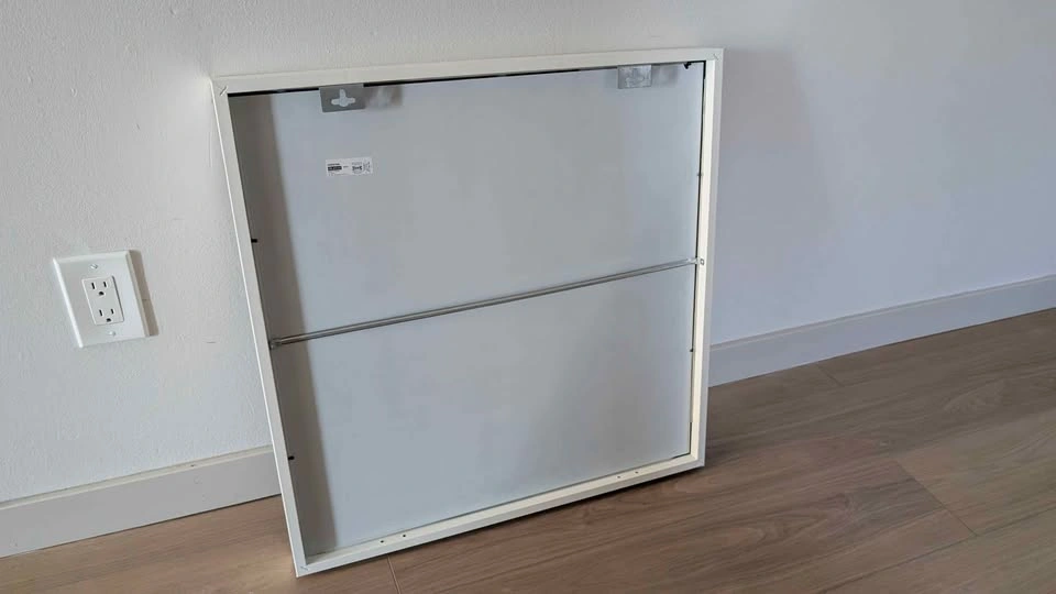 IKEA NISSEDAL Wall Mirror (White, 65x65 cm) – Great Condition - photo 3