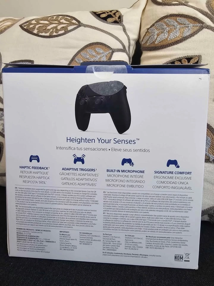 🎮 NEW PS5 DUALSENSE WIRELESS CONTROLLER — MIDNIGHT BLACK ⚫ - photo 2