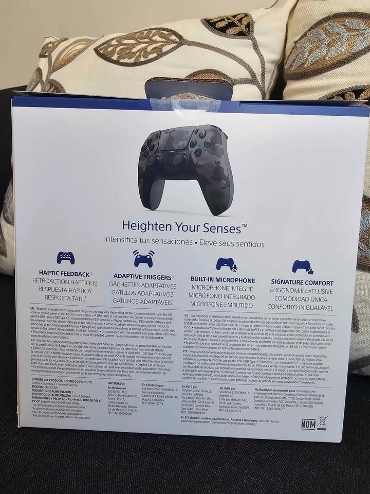 🎮 NEW PS5 DUALSENSE WIRELESS CONTROLLER — GREY CAMO 🪖 - photo 2