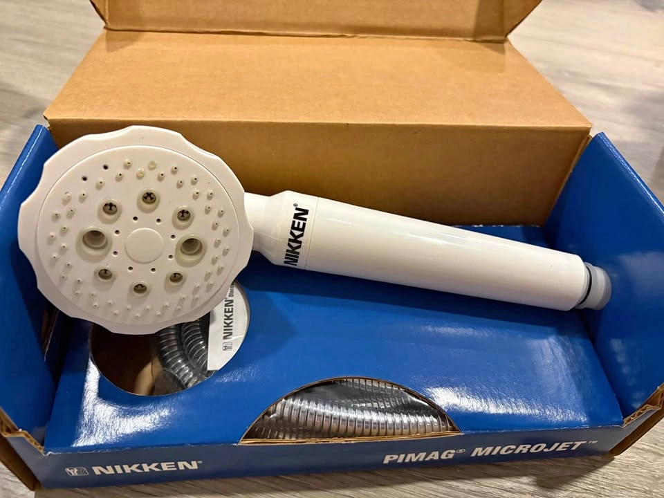 Nikken PiMag Handheld and MicroJet Wall Mount Filter Shower Head