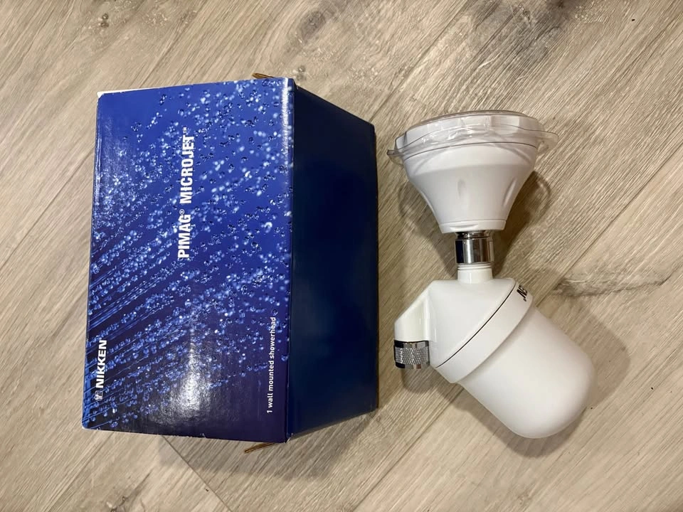 Nikken PiMag Handheld and MicroJet Wall Mount Filter Shower Head - photo 2