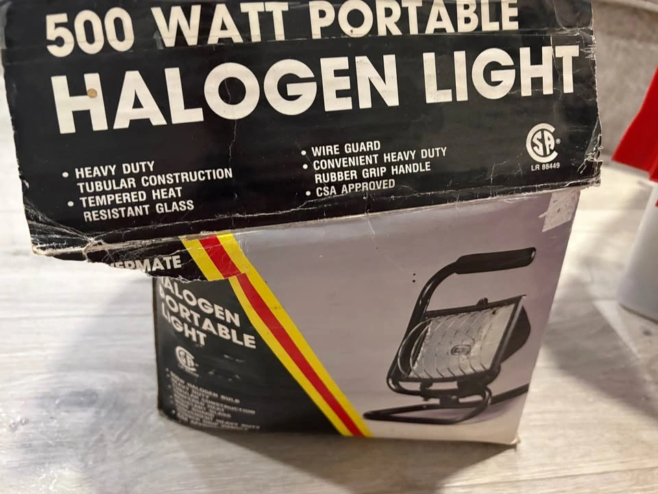 Halogen light 500 watt portable - photo 4