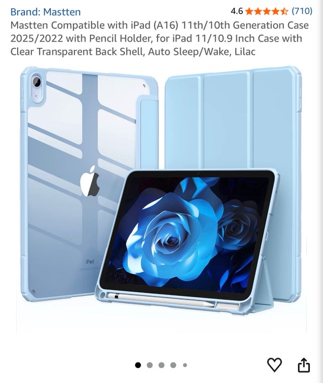 Mastten iPad 10th/11th Gen Case